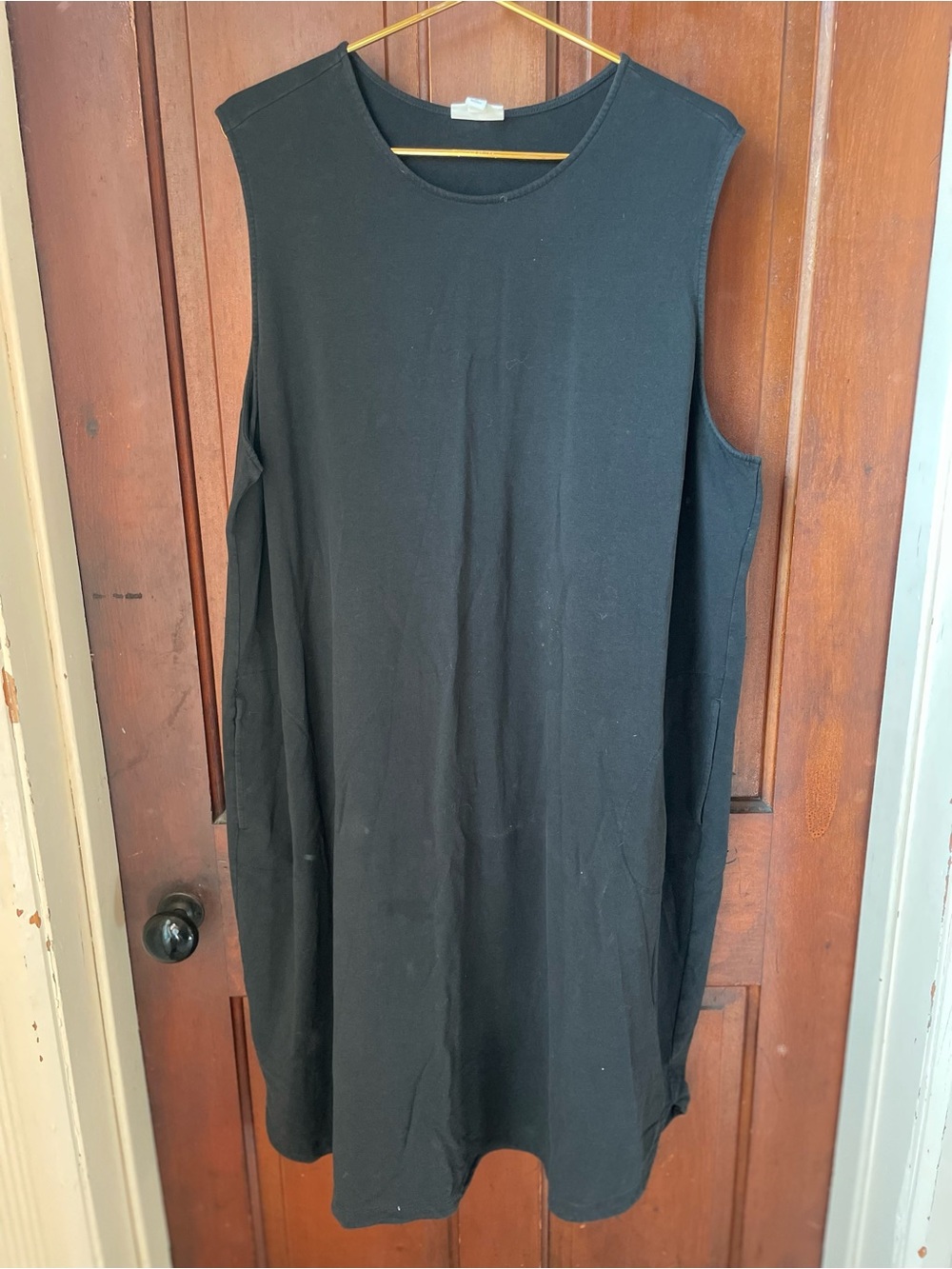 pureJill / J.Jill women's 3X sleeveless black dress w/ pockets